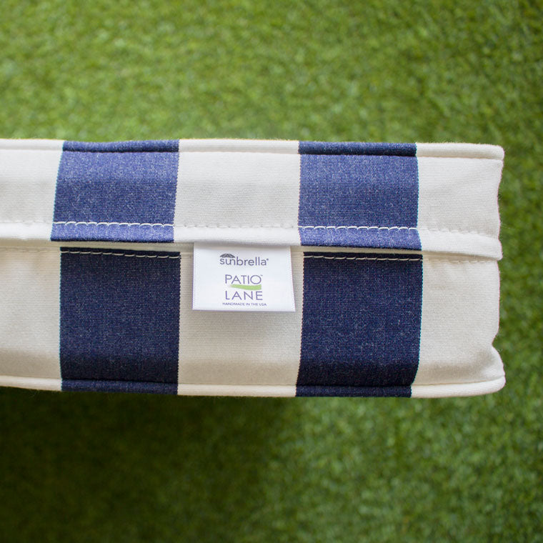 Sunbrella Yacht Stripe Navy YAC 3722 European Collection Upholstery Fabric