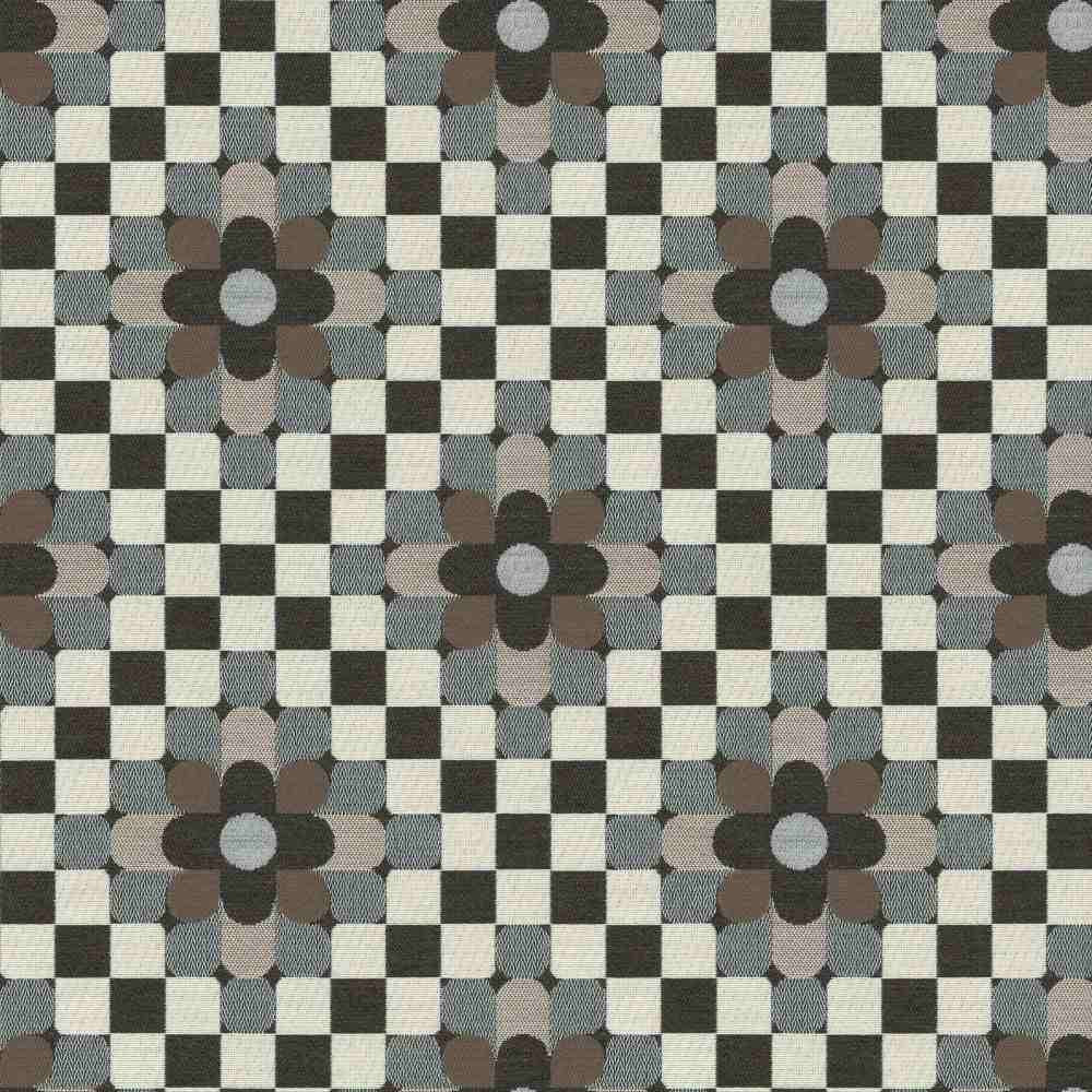 Sample of Sunbrella by Mayer Sula Mocha 446-000 Wonderlust Collection Upholstery Fabric