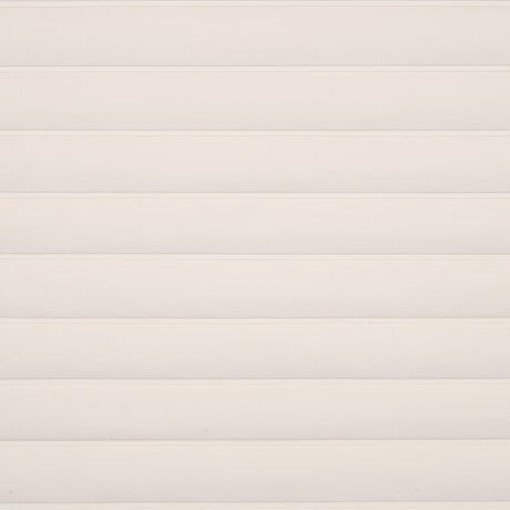 Sample of Causeway Ivory Roll-n-Pleat Marine Upholstery Fabric