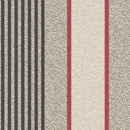 Sample of Outdura Fenway Coal 1510 Modern Textures Collection - Reversible Upholstery Fabric
