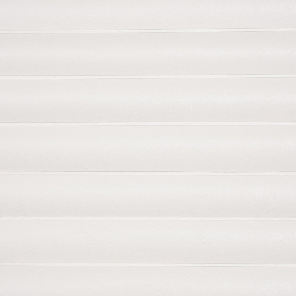 Sample of Nassimi Seaquest Chalk PSP-004ADF Roll-n-Pleat Marine Upholstery Fabric