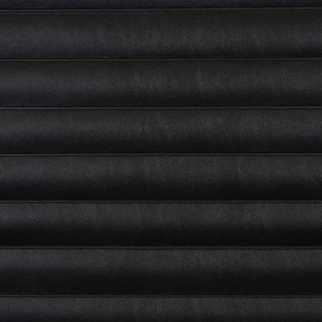 Sample of Nassimi Seaquest Ebony PSP-007ADF Roll-n-Pleat Marine Upholstery Fabric