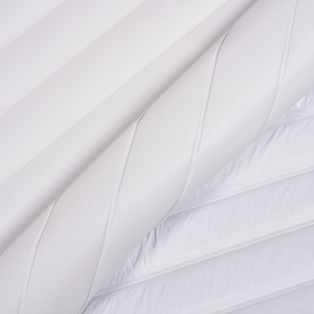 Nassimi Seaquest Too White PSP-029ADF Roll-n-Pleat Marine Upholstery Fabric