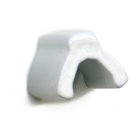 YKK Vislon #5 Top Stop - White 100 pack