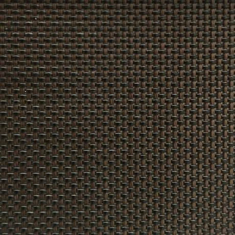 Sample of By the Roll - Textilene 90 Black / Brown T18DCT027 72 inch Shade / Mesh Fabric