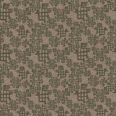 Sample of Sunbrella by Mayer Comalapa Charcoal 449-006 Wonderlust Collection Upholstery Fabric