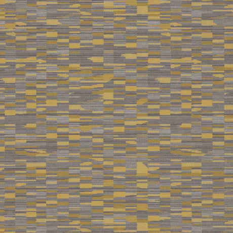 Sample of Sunbrella by Mayer Collage Goldenrod 417-002 Imagine Collection Upholstery Fabric