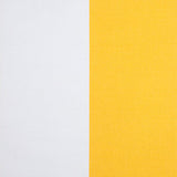 Sample of Dickson Paris Lemon Yellow / Natural 8553 North American Collection Awning / Shade Fabric