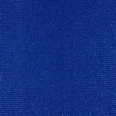Sample of Commercial 95 Aquatic Blue 340 Flame Retardant 495671 118-inch Shade / Mesh Fabric