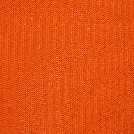 Sample of Commercial 95 Orange 340 Flame Retardant 495633 118-inch Shade / Mesh Fabric