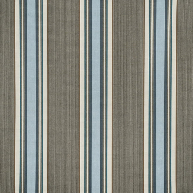 Sample of Sunbrella Emblem Dew 4839-0000 46-Inch Stripes Mayfield Collection Awning / Shade Fabric