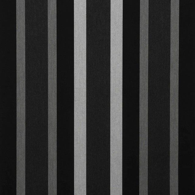 Sunbrella Marco Black 4703-0000 46-Inch Stripes Awning / Shade Fabric
