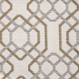 Sample of Bella Dura Alexandria White-Sand 30414A1-1 Upholstery Fabric