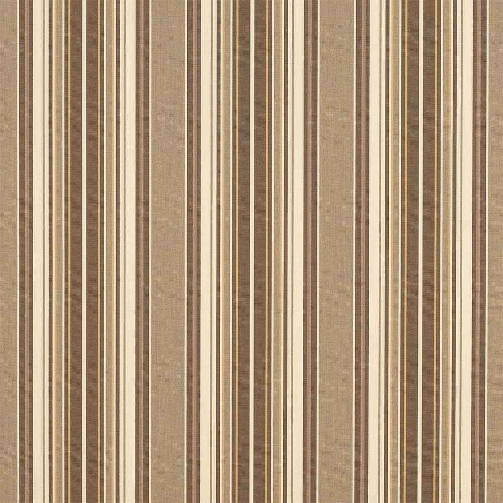 Sunbrella Westfield Mushroom 4817-0000 46-Inch Stripes Awning / Shade Fabric