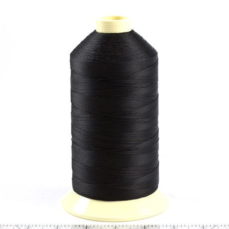 Coats Ultra Dee Polyester Thread Bonded Size DB138 #12 Black 16-oz