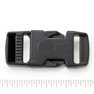 Fastex Side Release Buckle 3/4" Acetal Black