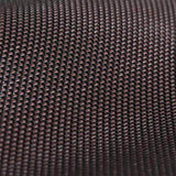 Sample of Textilene 90 Black / Brown T18DCT028 96 inch Shade / Mesh Fabric