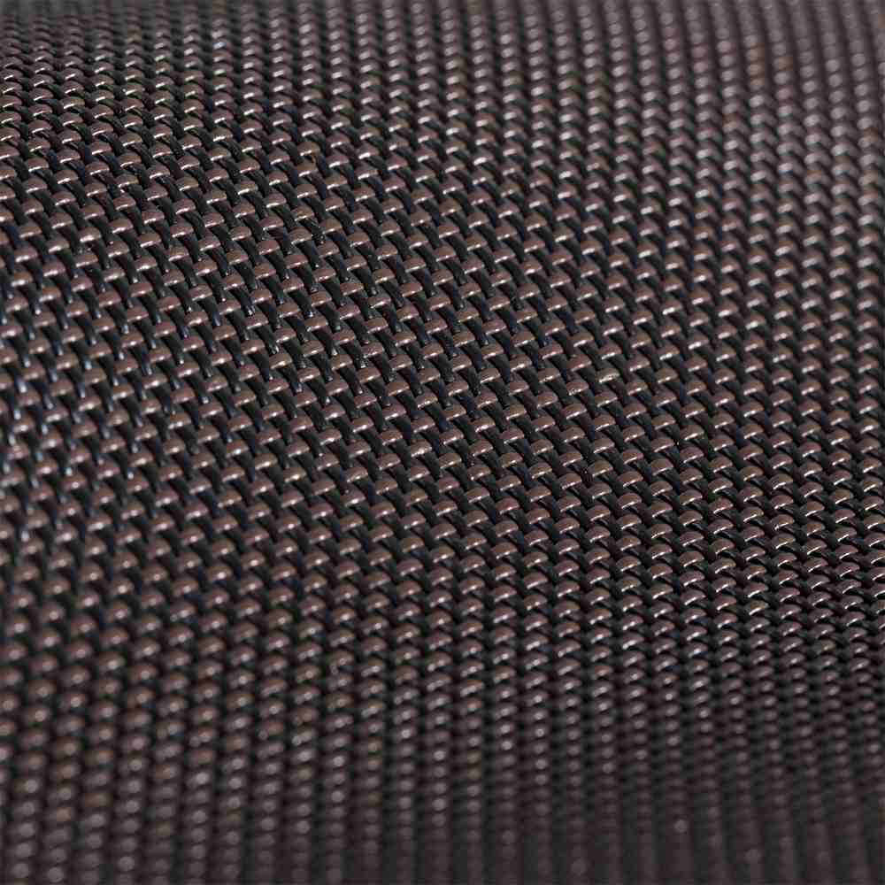 Textilene 90 Black / Brown T18DCT028 96-inch Shade / Mesh Fabric