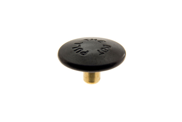 Pull-the-DOT Cap 92-XE-18103-A1B Government Black Brass 1/4 inch 100 pack