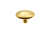 DOT Durable Cap 93-X2-10127--1E Bright Brass 1/4 inch 100 pack