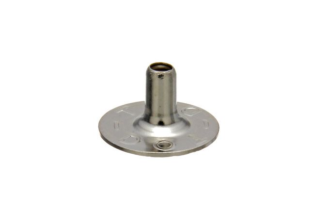 DOT Baby Durable Post 94-BS-12404--1A Nickel-Plated Brass 1/4 inch 100 pack