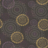 Sample of Sunbrella by Mayer Mandala Purple Haze 418-005 Imagine Collection Upholstery Fabric