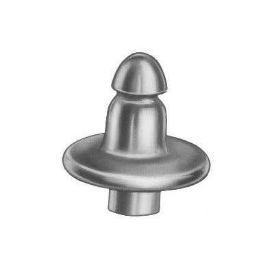 Lift-the-DOT Stud 90-XB-16358-1A Nickel-Plated Brass 100 pack