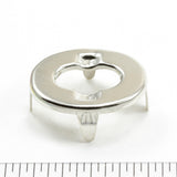 Common Sense Grommet Long Prong 91-BS-78404-1A Nickel-Plated Brass 100 pack