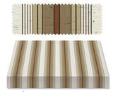 Recacril Fantasia Stripes Xativa R-706 47-inch Shade / Marine Fabric