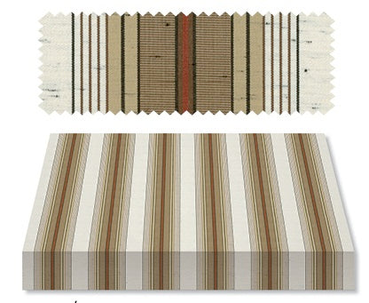Recacril Fantasia Stripes Xativa R-706 47-inch Shade / Marine Fabric