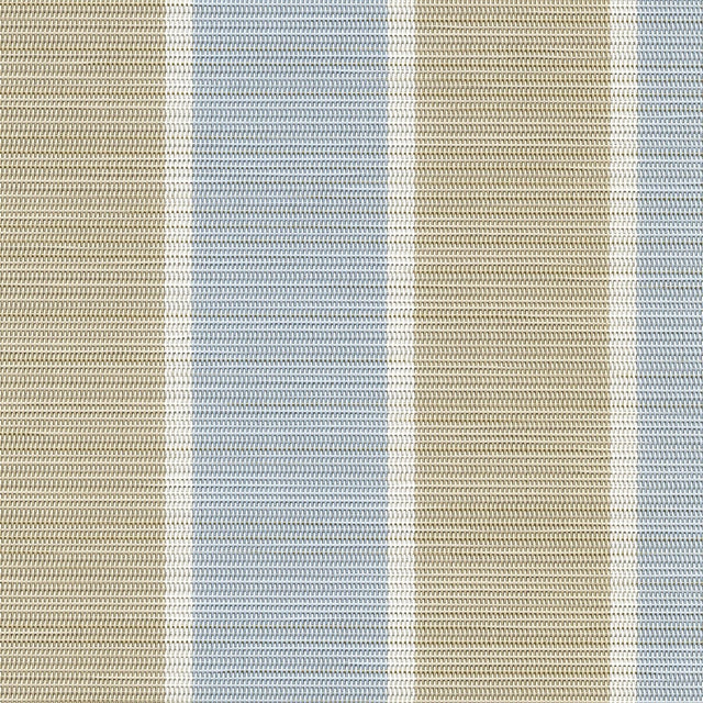 Sample of Phifertex Stripes Fiji Stripe Morning Blue LPS 42x14 54-inch Sling Fabric