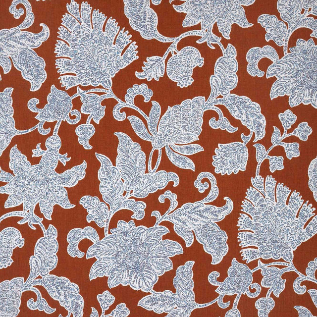 Sunbrella Floral Song Cinnabar 146023-0004 Fusion Collection Upholstery Fabric