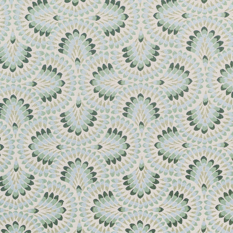 Sample of Sunbrella Plume Spring 146274-0002 Upholstery Fabric
