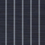 Sample of Phifertex Stripes Whisper Stripe Navy LPU 42x14 54-inch Sling Fabric