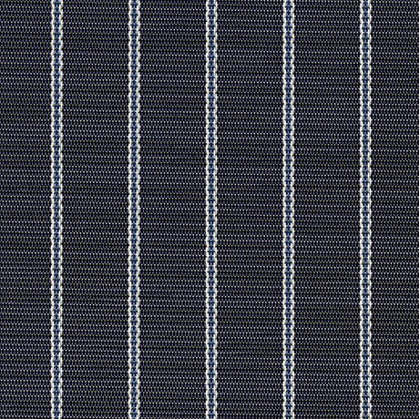 Sample of Phifertex Stripes Whisper Stripe Navy LPU 42x14 54-inch Sling Fabric