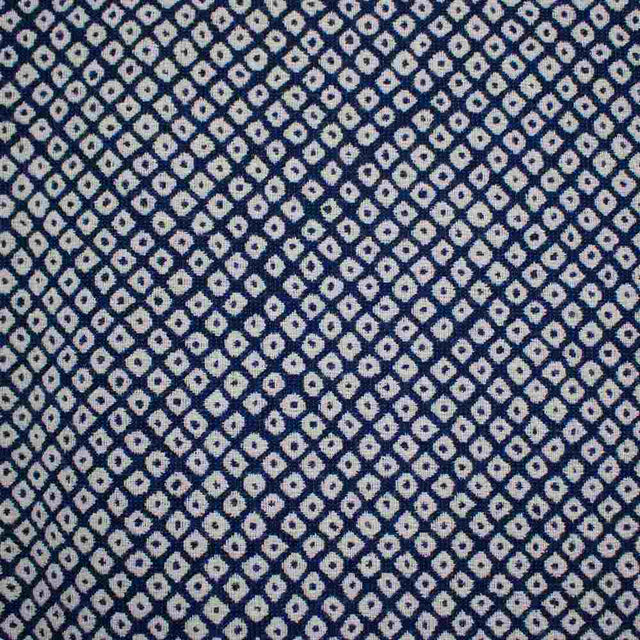 Sample of Sunbrella Shibori Indigo 145360-0001 Fusion Collection Upholstery Fabric