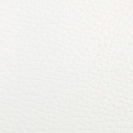 Sample of Softside Beluga 3302 Pure White Marine Upholstery Fabric