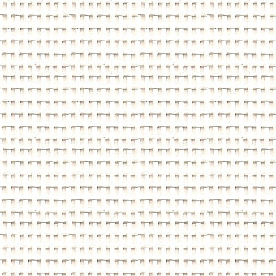 AwnTex 70 OC2 17 x 11 White 60-inch Shade / Mesh Fabric