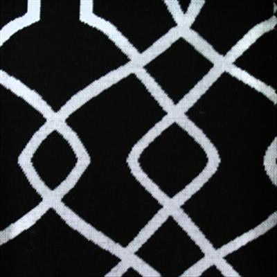 Sample of Sunbrella Folio Onyx SUF45741-000 Upholstery Fabric