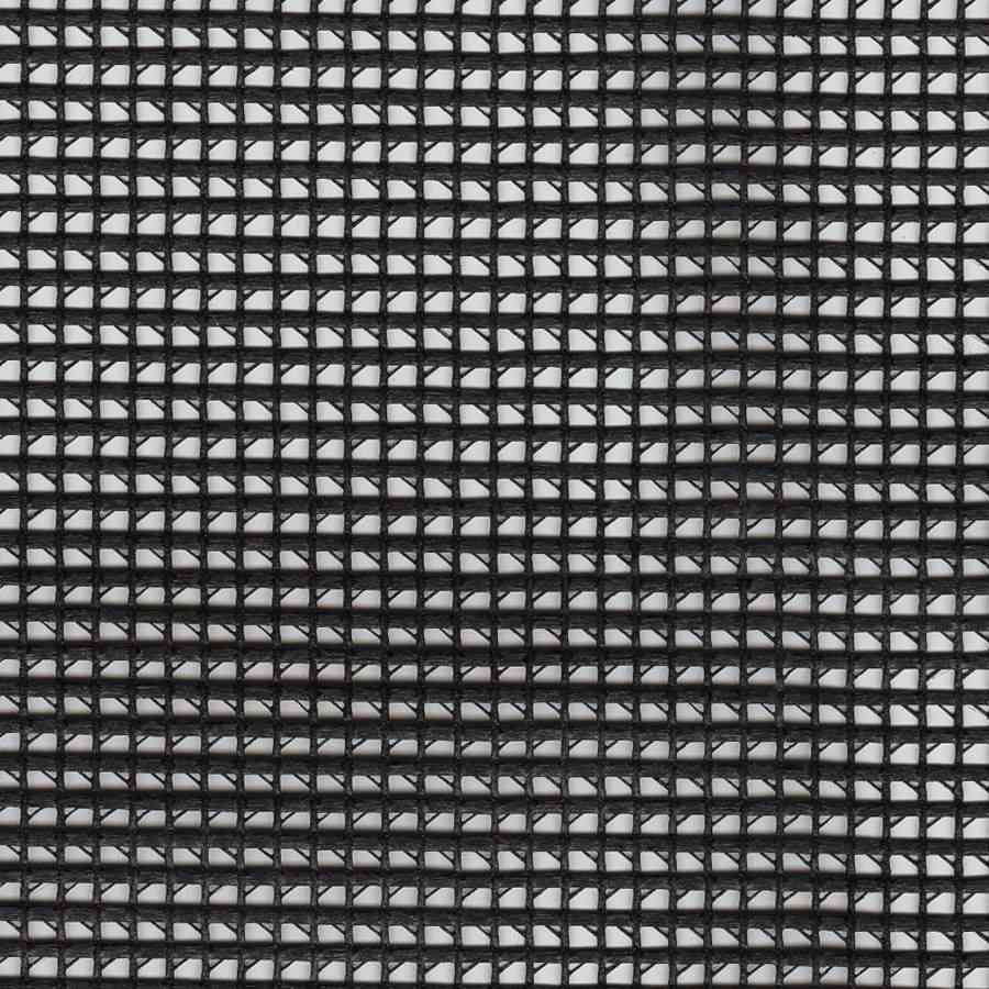 Screening Black Heavy Mesh Fabric