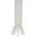 YKK Vislon #8 Lock Slide Zipper - 36 inch - White