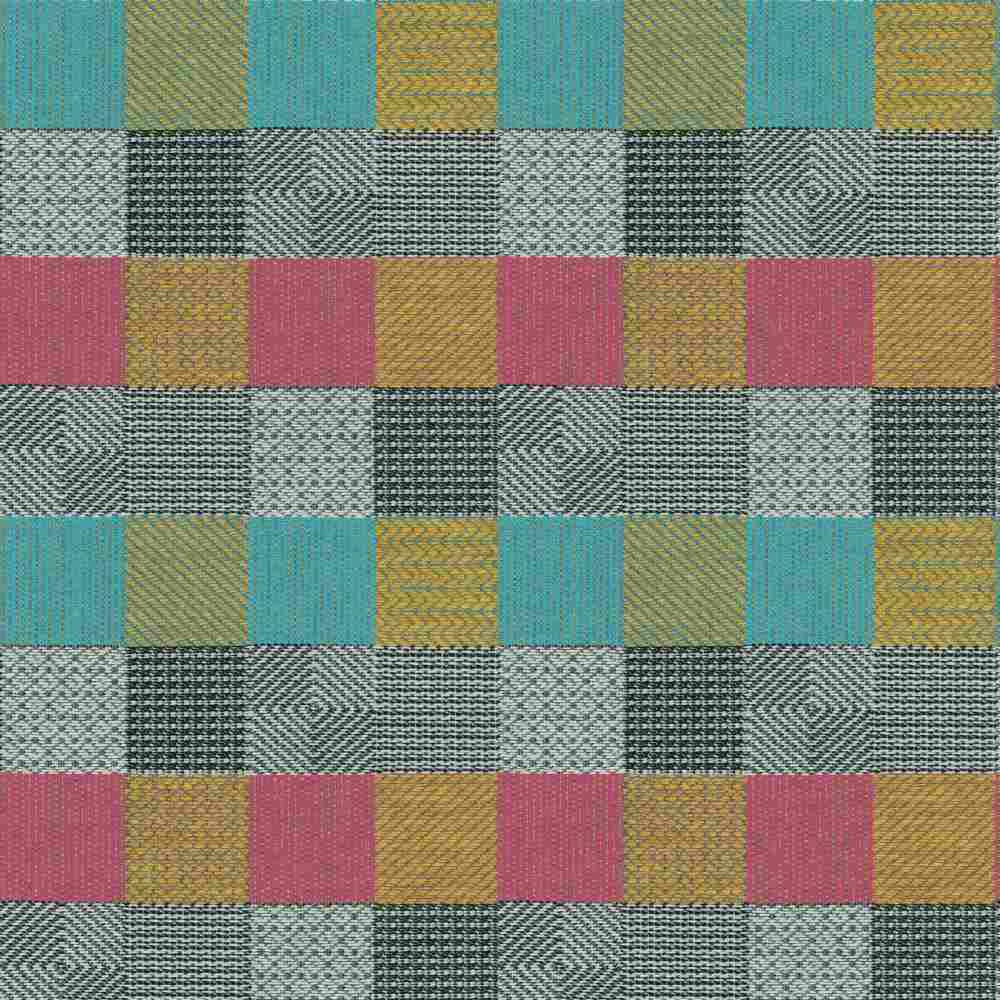Sample of Sunbrella by Mayer Haarlem Modern 447-014 Wonderlust Collection Upholstery Fabric