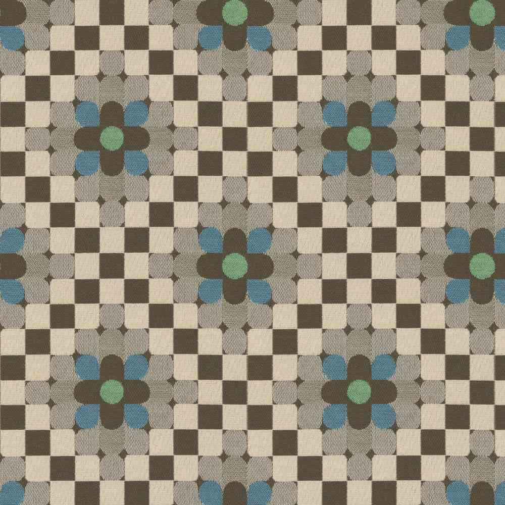 Sample of Sunbrella by Mayer Sula Spring 446-003 Wonderlust Collection Upholstery Fabric