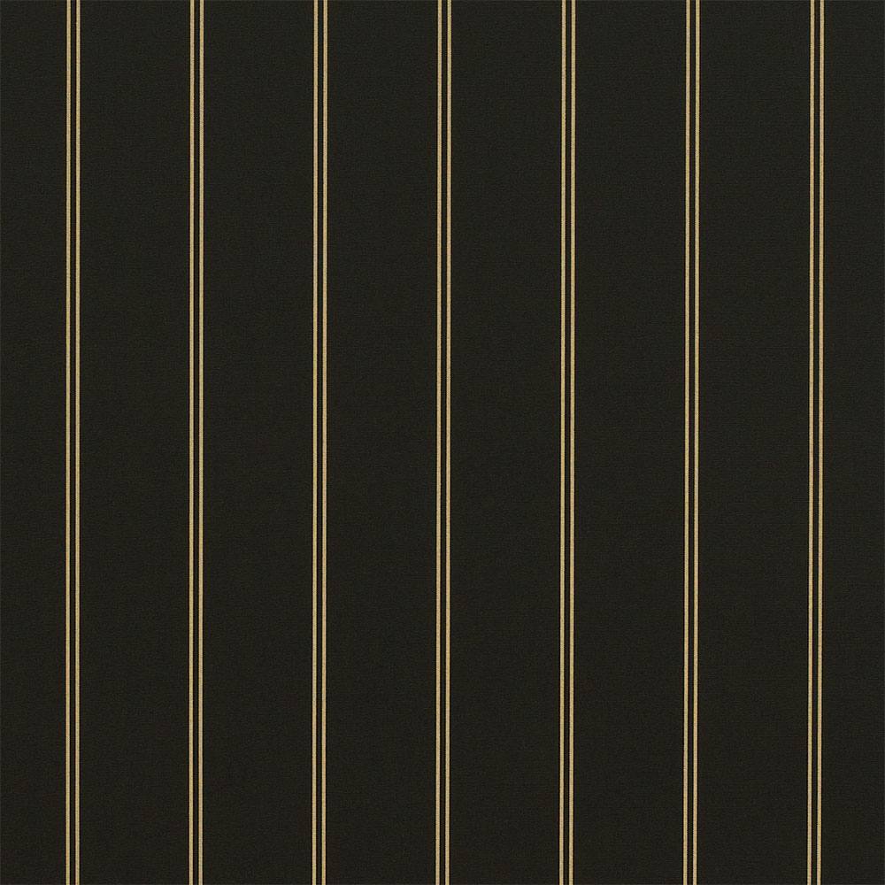 Sunbrella Cooper Black 4988-0000 46-Inch Stripes Awning / Shade Fabric
