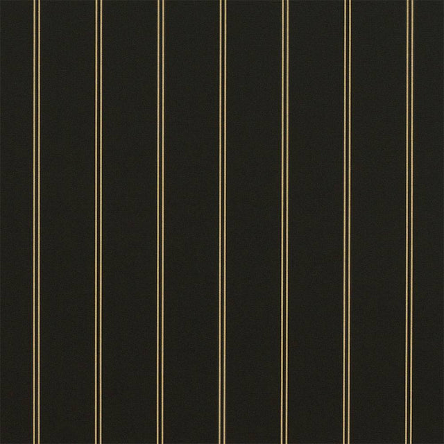 Sunbrella Cooper Black 4988-0000 46-Inch Stripes Awning / Shade Fabric