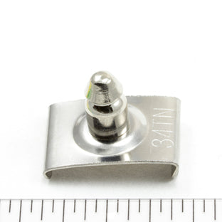 Lift-the-DOT Windshield Clip 90-X8-16376-1A Nickel-Plated Brass / Stainless Steel Clip 3/4 inch 100 pack