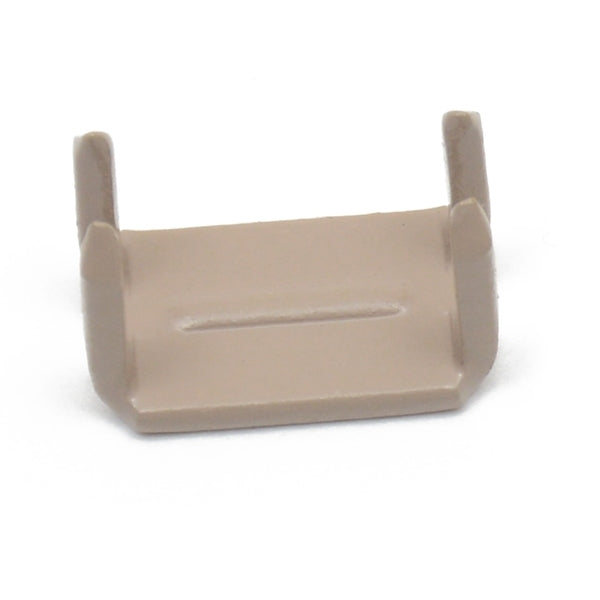 YKK Vislon #10 Bottom Stops - Beige 100 pack