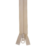 YKK Vislon #10 Non-Lock Slide 66-inch - Beige