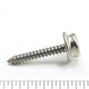 DOT Durable Screw Stud 93-X8-103938-1A Nickel-Plated Brass / Stainless Steel Screw 1 inch 100 pack