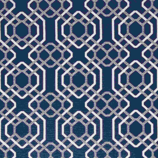 Sample of Bella Dura Alexandria Marine 7335 Upholstery Fabric